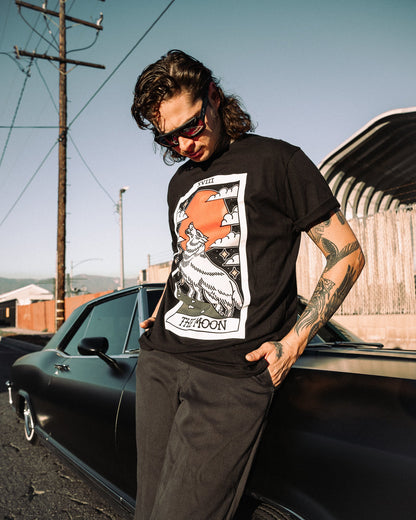 American Traditional Moon Tarot Tee